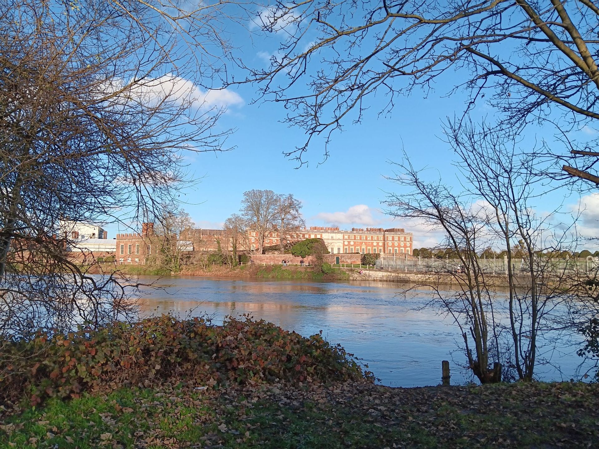 Hampton Court from Albany Reach Open Space © Sylvia C 2026